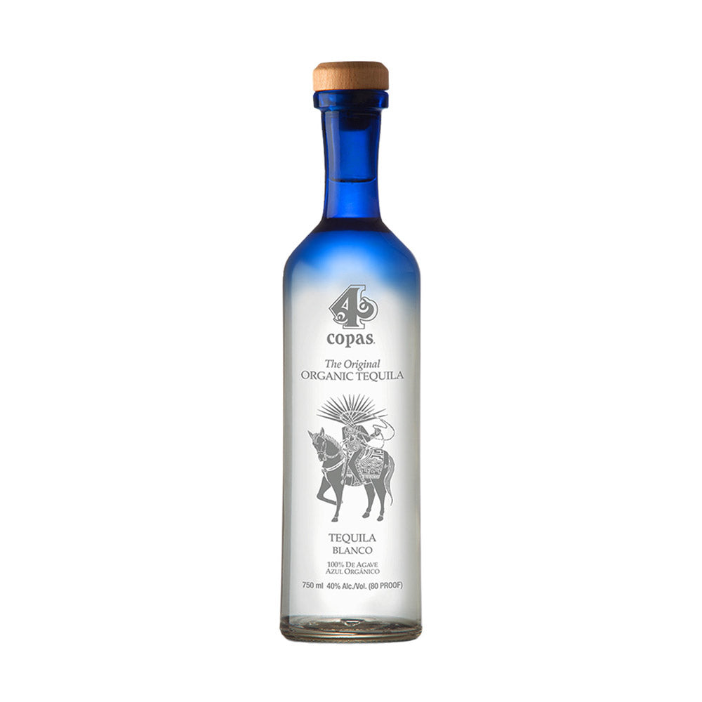 4 Copas Organic Blanco Tequila 750ml