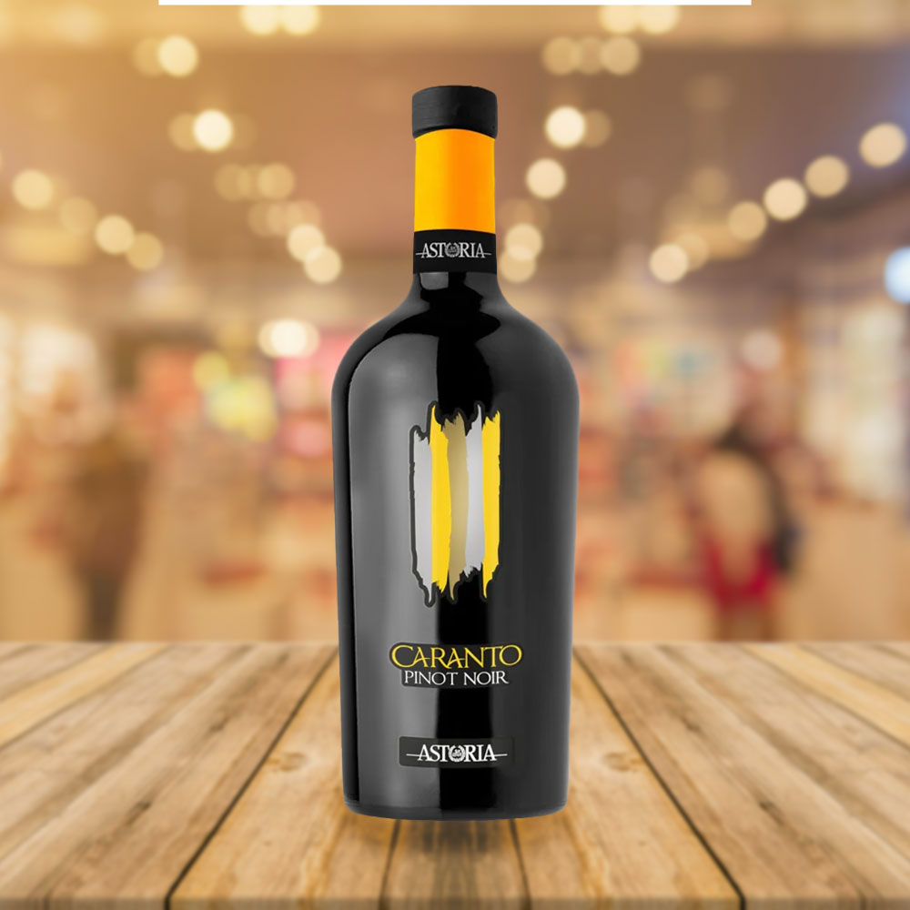 Vino tinto Pinot Noir Astoria Caranto 750 ml