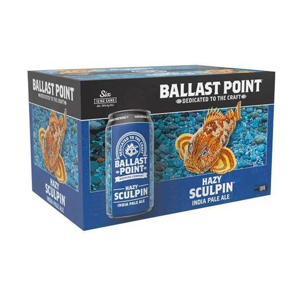Ballast Point Hazy, paquete de 6 latas de 12 oz