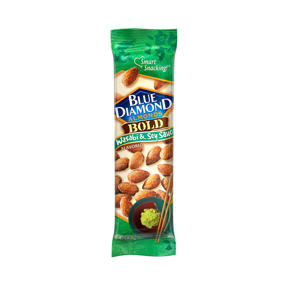 Blue Diamond Bold Wasabi & Soy Sauce Almonds 1.5 oz
