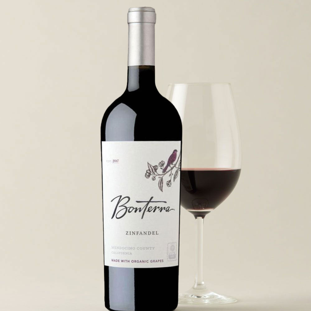 Zinfandel orgánico Bonterra 2019 de 750 ml
