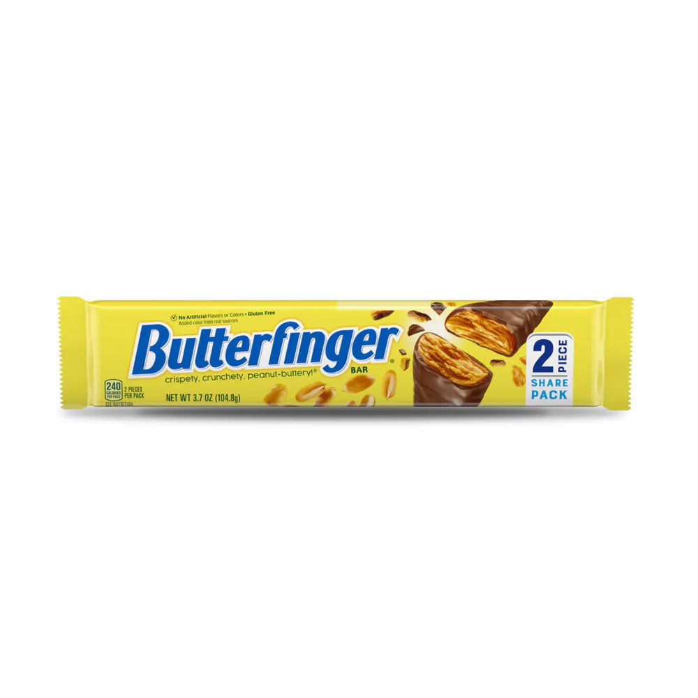 Butterfinger Chocolatey Peanut-Buttery Candy Bars Share Size 3.7oz