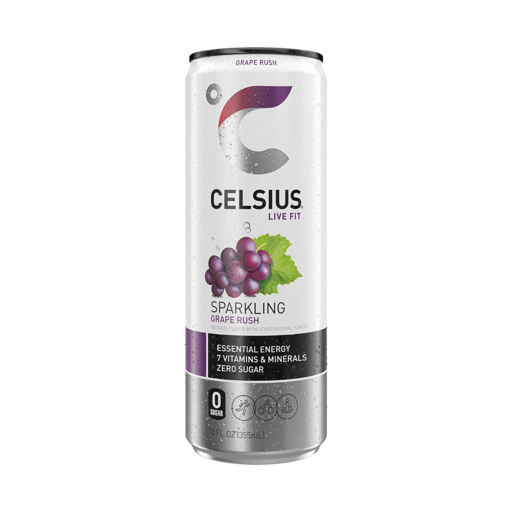 Celsius Sparkling Energy Grape Rush 12oz