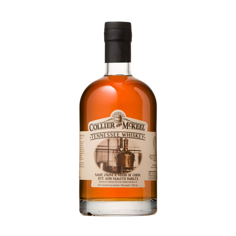 Whisky de Tennessee Collier y McKeel de 750 ml