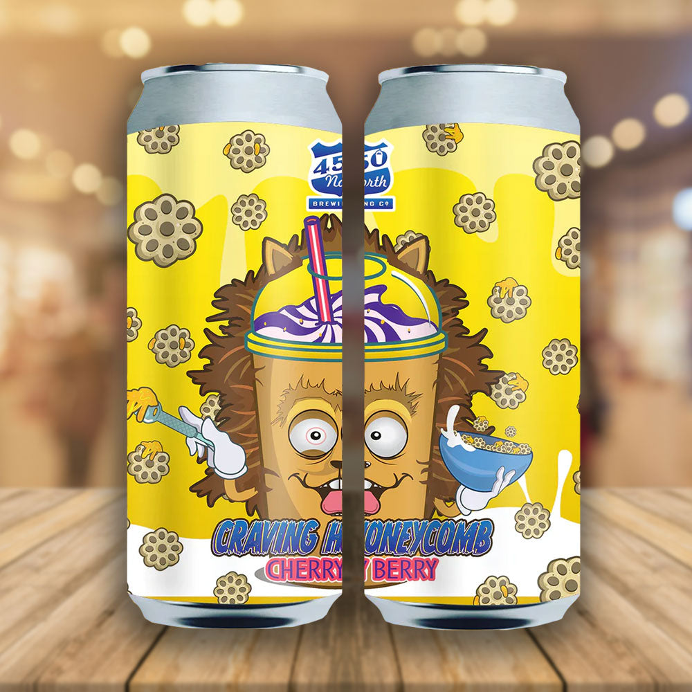 Craving Honeycomb Cherry Berry Slushy XL 4pk - 16oz Cans