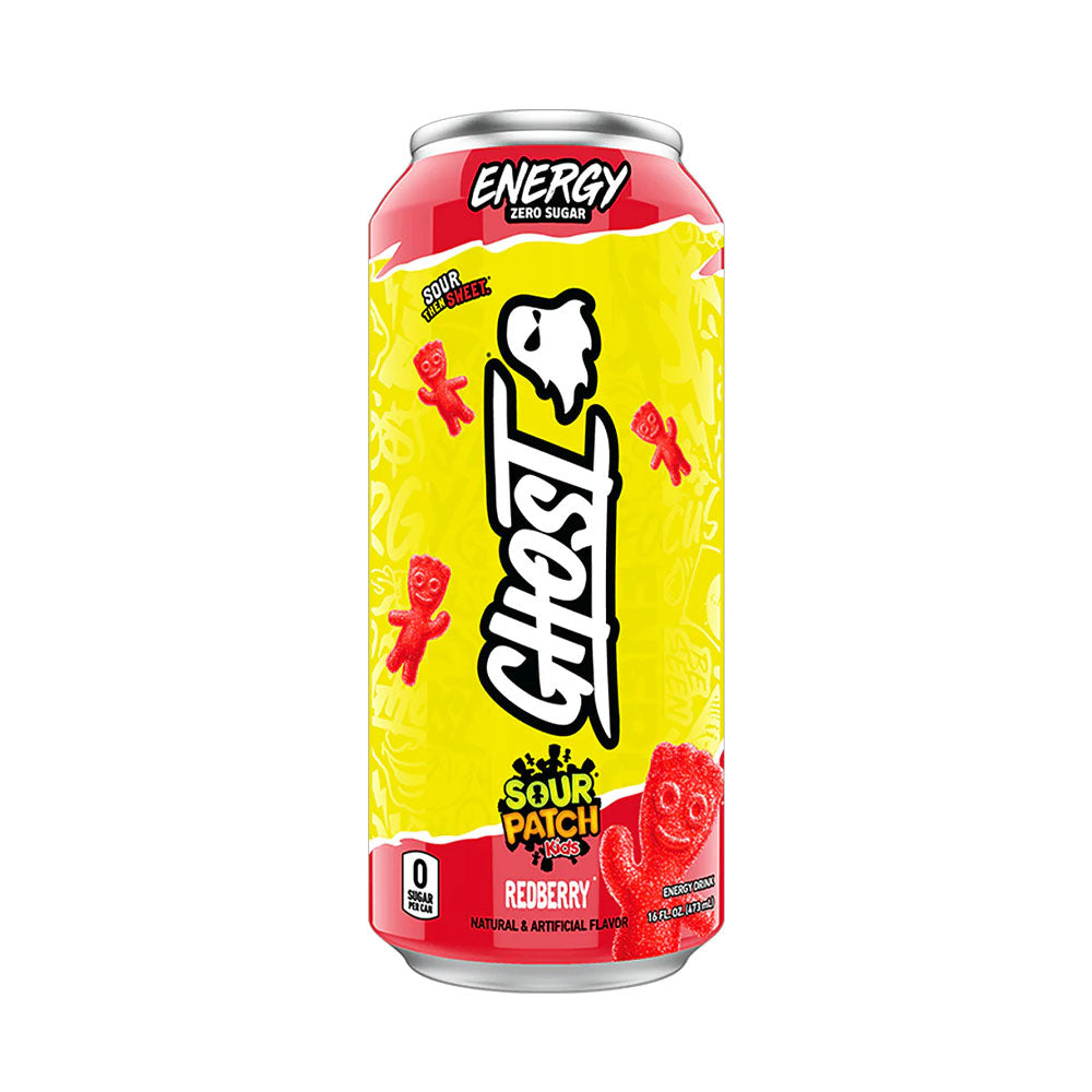 Ghost Energy Sour Patch Redberry 16oz