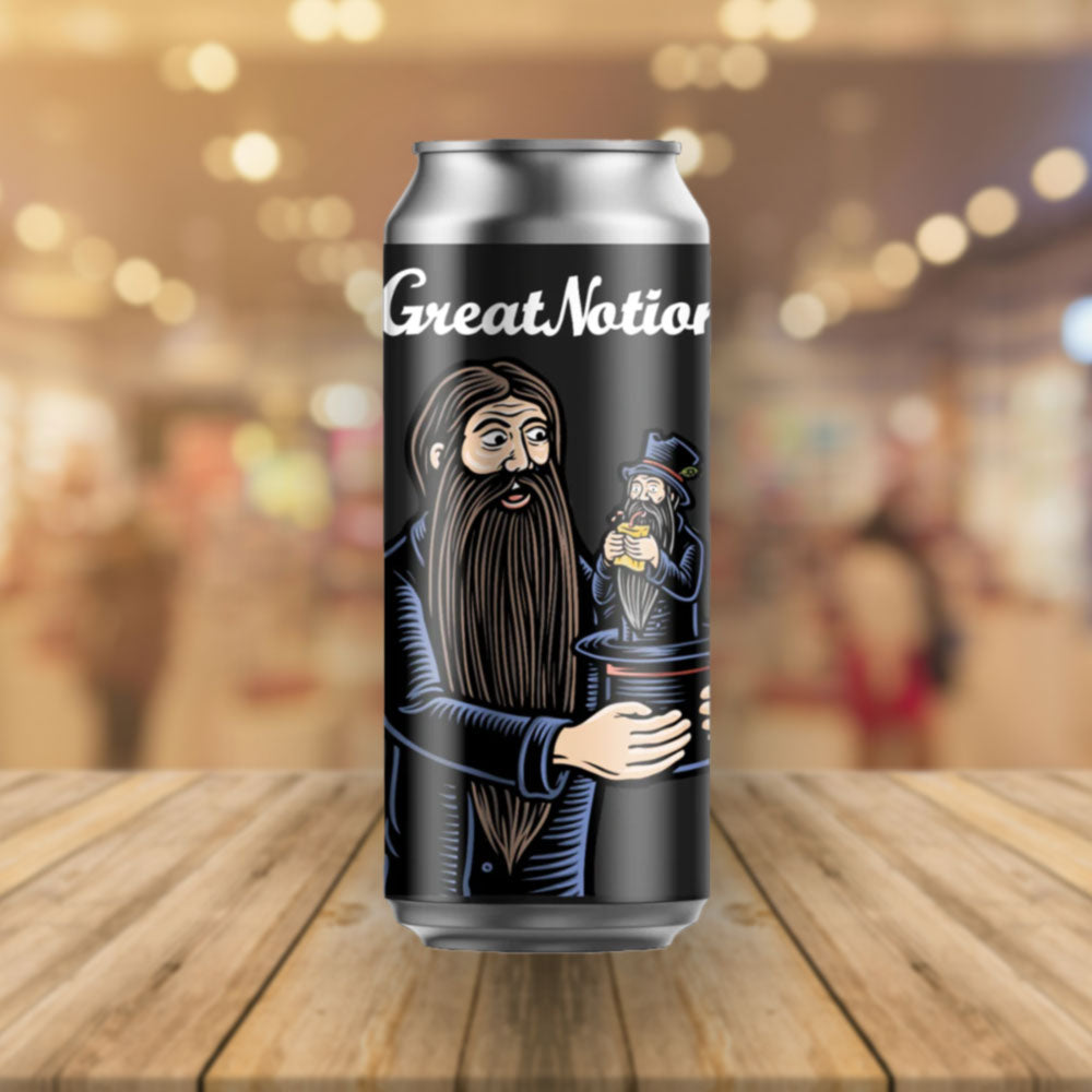 Paquete de 4 latas de 16 oz de Great Notion Juice Jr Hazy IPA