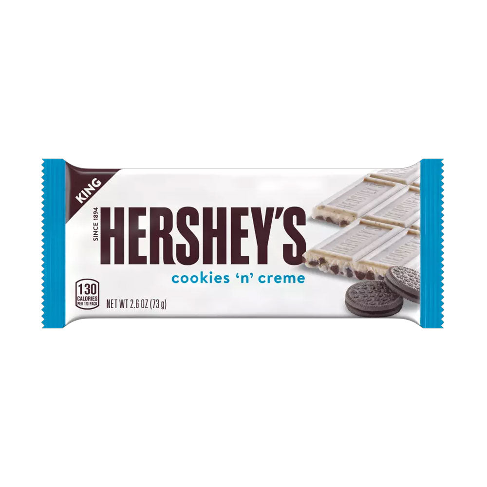 HERSHEY'S Cookies 'n' Creme King Size Candy - 2.6 oz