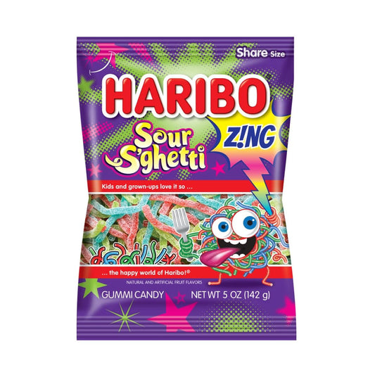 Haribo Z!NG Sour Spaghetti