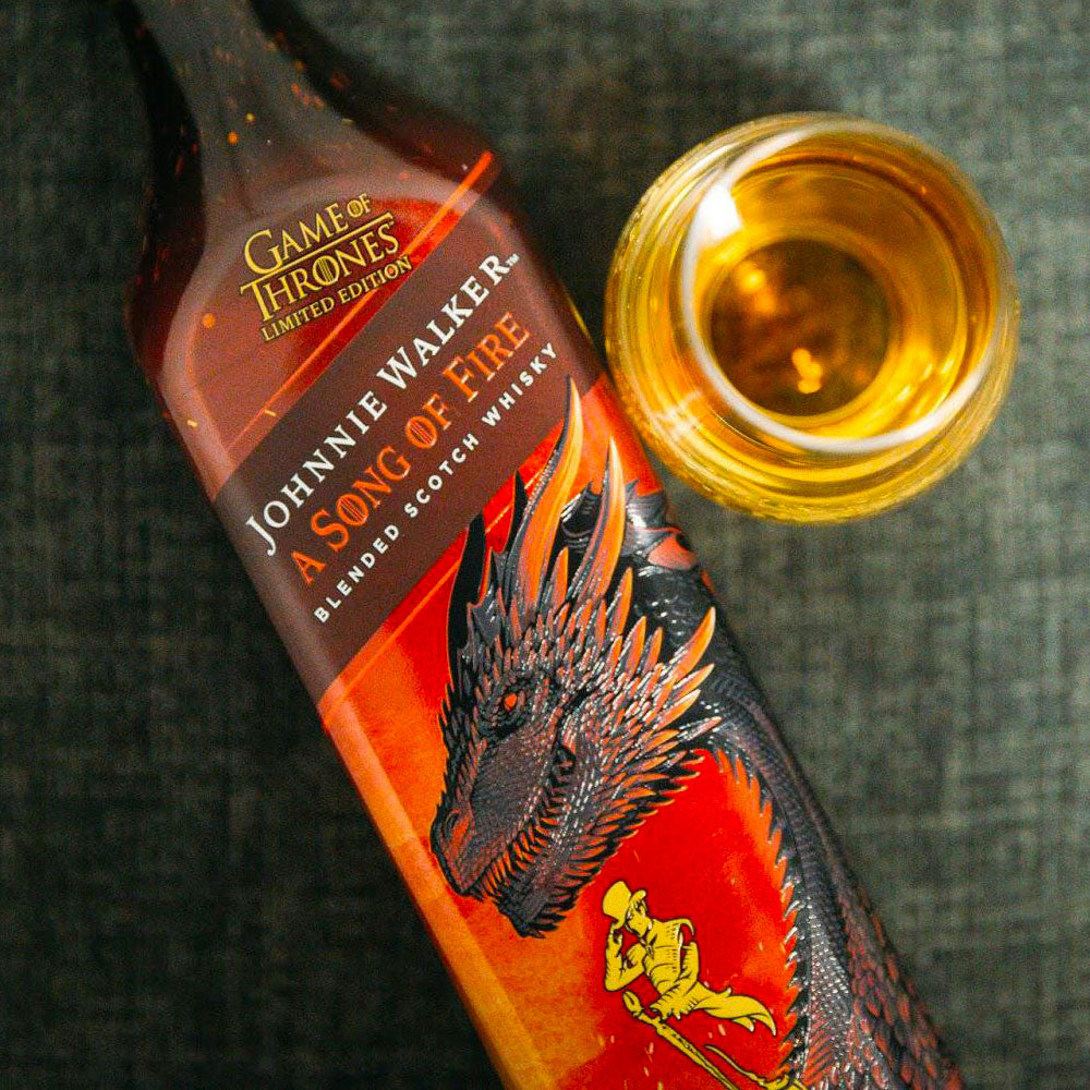 Whisky escocés mezclado Johnnie Walker A Song of Fire 750 ml
