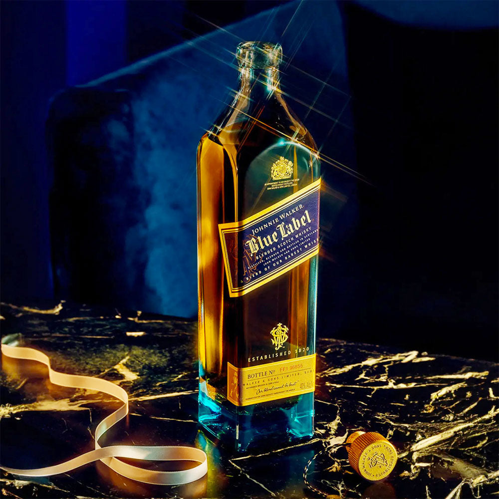 Whisky escocés mezclado Johnnie Walker Blue Label de 750 ml