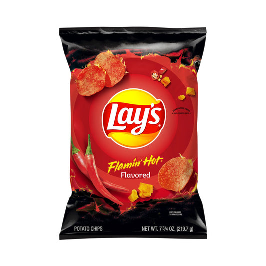 Lays Potato Chips Flamin Hot 7.75  oz