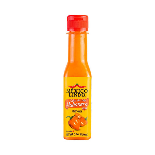 Mexico Lindo Habanero Red Hot Sauce 5 oz