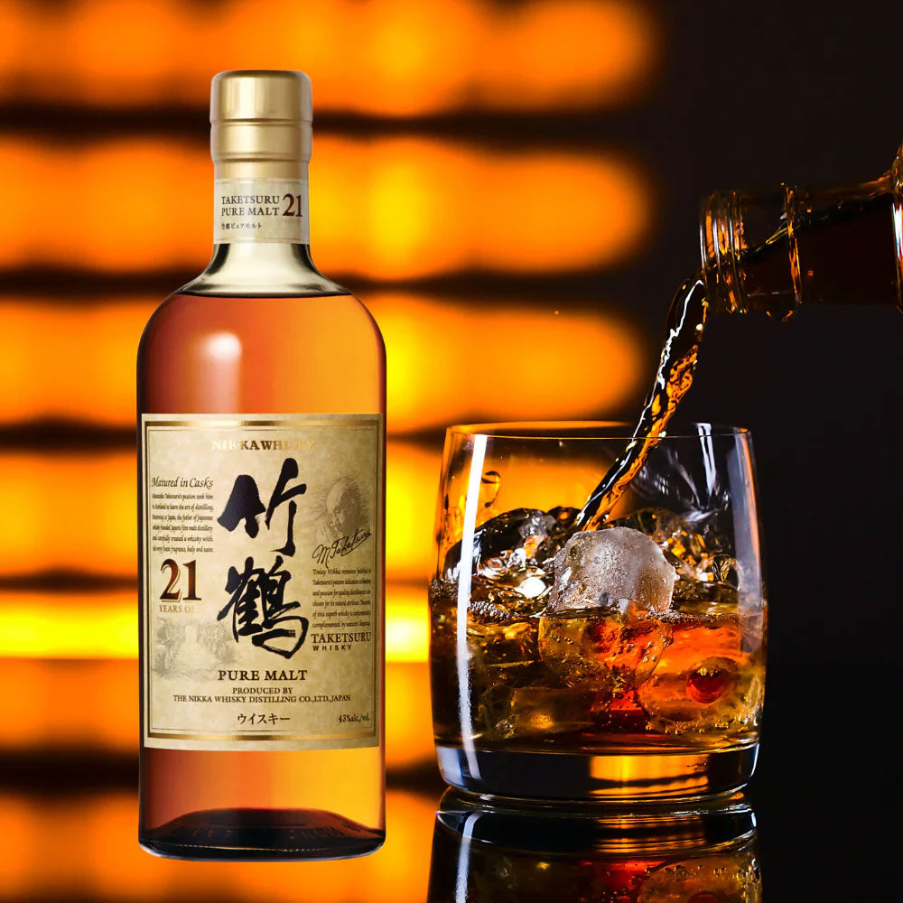 Whisky de malta puro Nikka Taketsuru - 750 ml