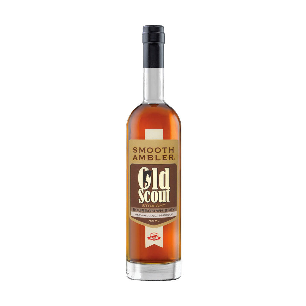 Old Scout Bourbon is a high-rye straight bourbon whiskey, bottled at 99 proof. It is blended in limited, hand-selected batches without chill-filtration, and enjoys the bold character we think excellent bourbon should deliver. Mashbill: 60% corn, 36% rye, 4% malt. A high-rye bourbon.
