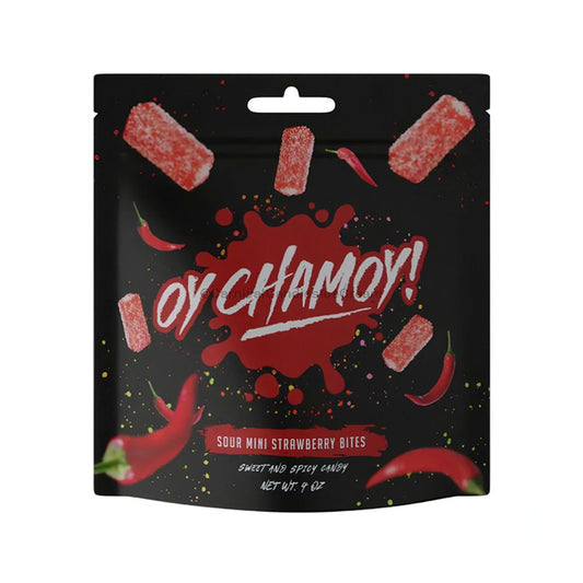 Oy Chamoy Sour Mini Strawberry Bites