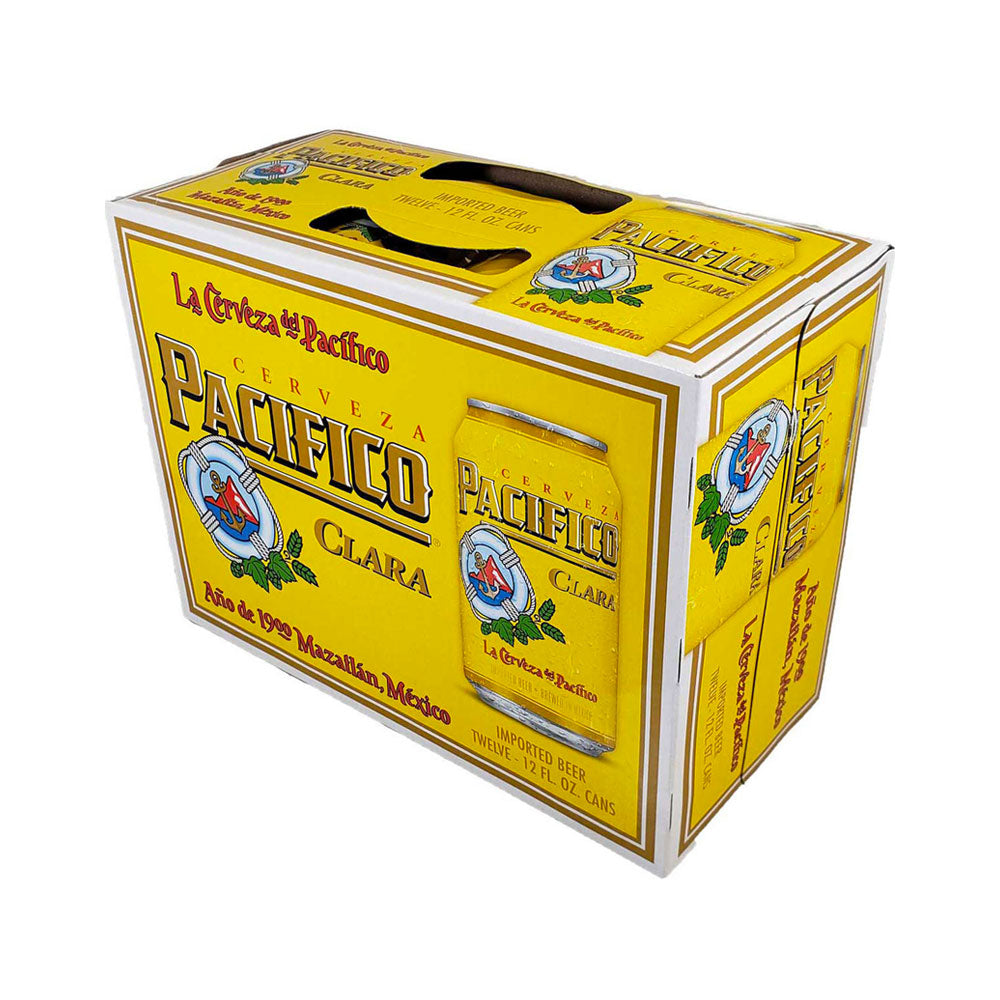 Pacifico, paquete de 12, botellas de 12 oz