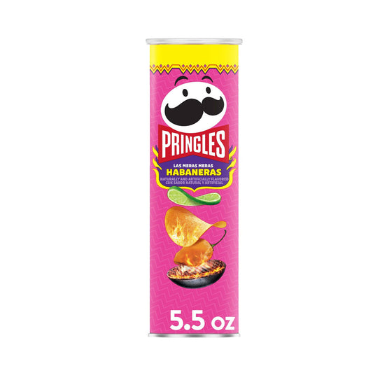 Pringles Habaneras Potato Crisps Chips 5.5 oz