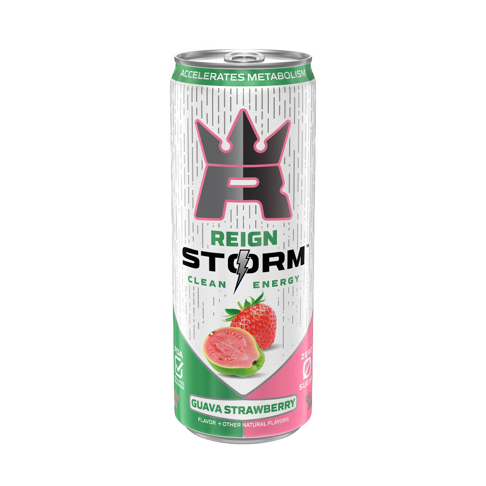 Reign Storm Guava Strawberry Energy Drink 12oz