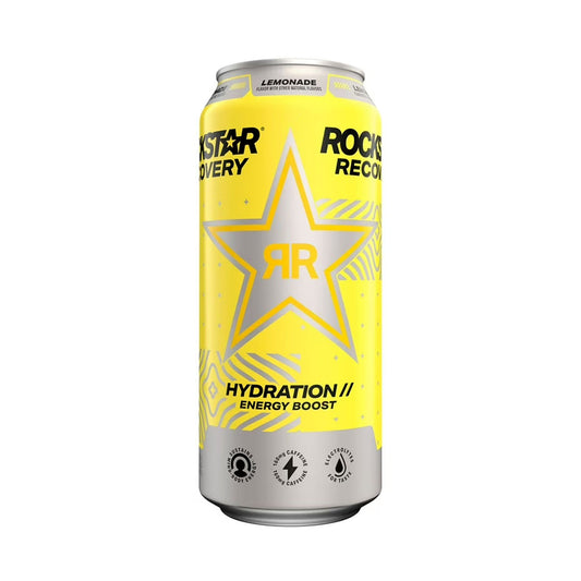 Rockstar Recovery Lemonade Hydration Boost 16oz