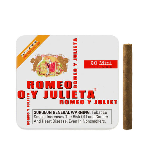 Romeo y Julieta 1875 Mini Original White 20pk