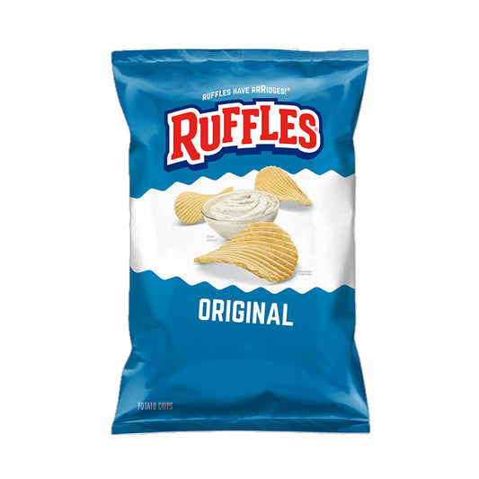 Ruffles Original Flavor Ridged Potato Chips 8.5 oz