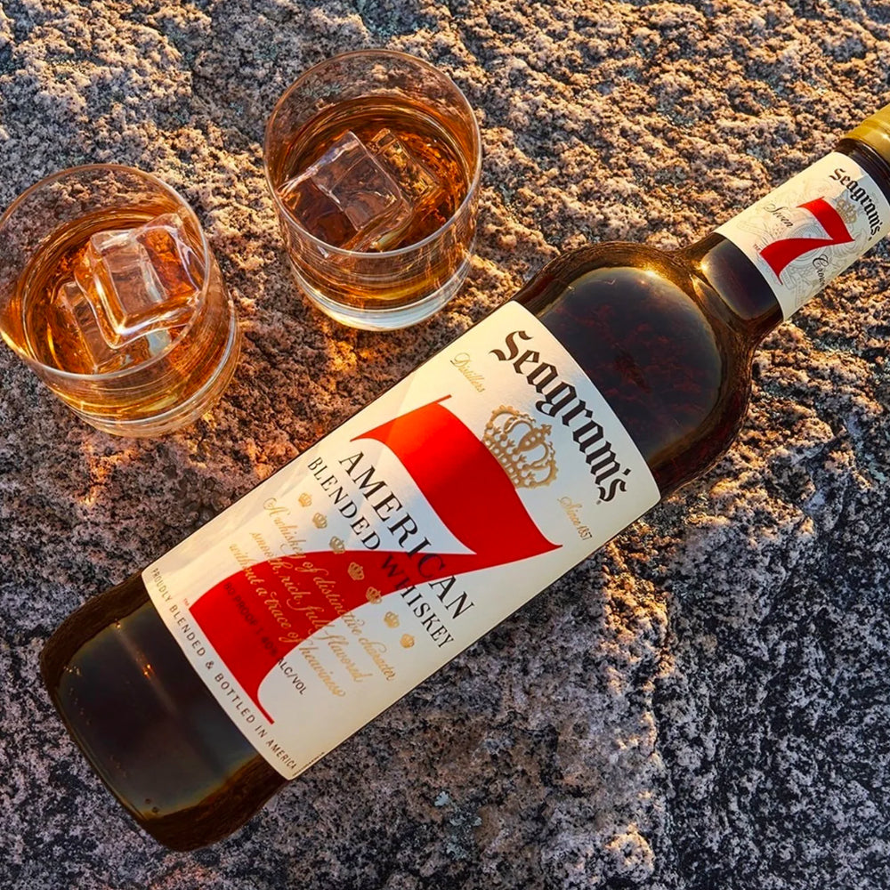 Whisky americano Seagram's 7 Crown de 750 ml
