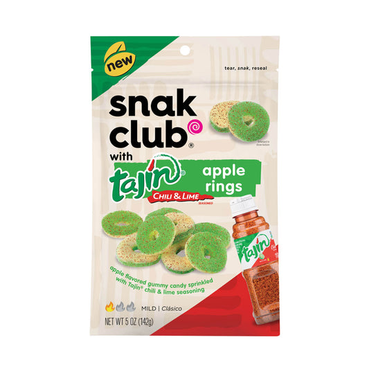 Snak Club Tajin Apple Rings 5 oz