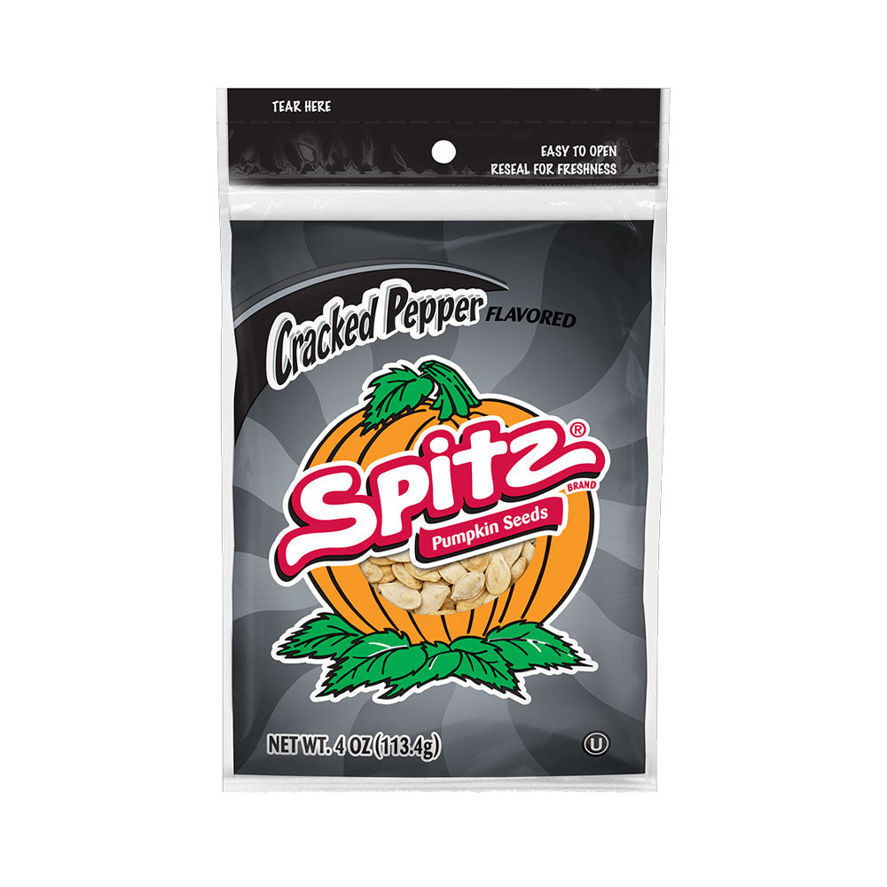 Spitz  Cracked Pepper Flavored Pumpkin Seeds 4 oz