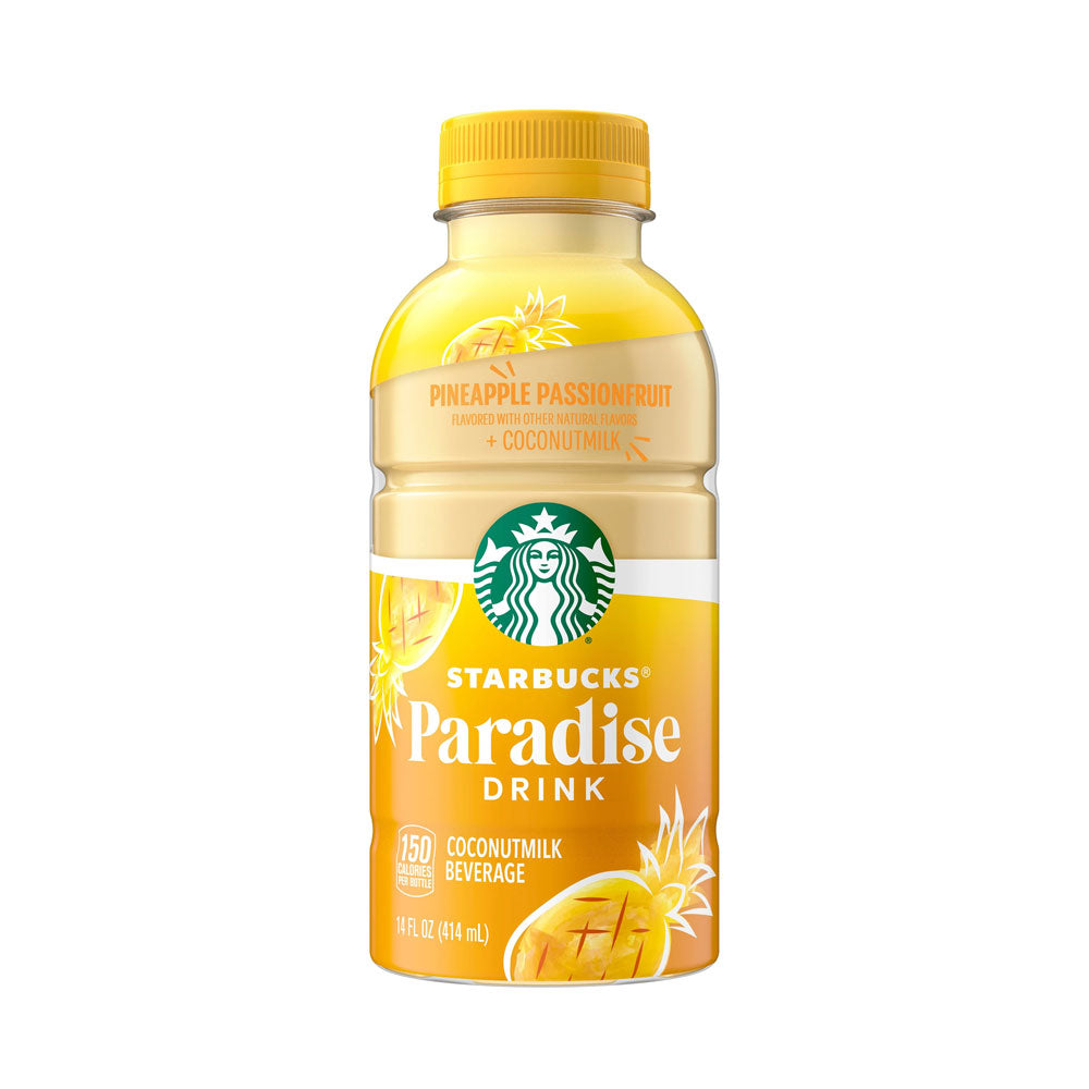 Starbucks Paradise Drink Pineapple Passionfruit + Coconut Milk 14oz