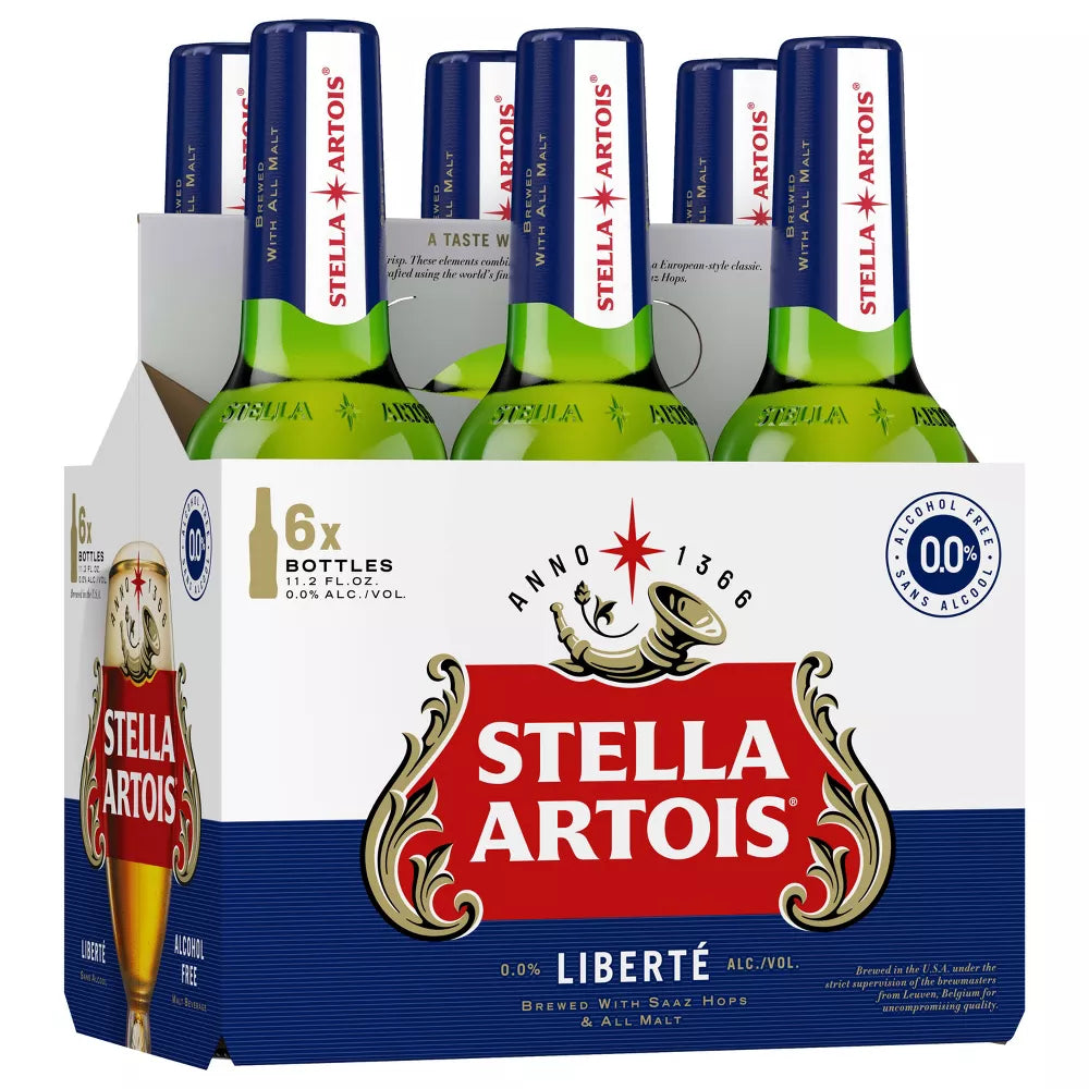 Stella Artois Liberte Non-Alcoholic 6pk - 12oz Bottles