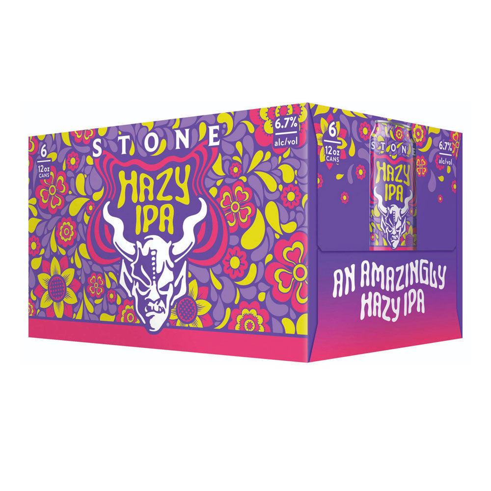 Paquete de 6 cervezas Stone Hazy IPA (latas de 12 oz)
