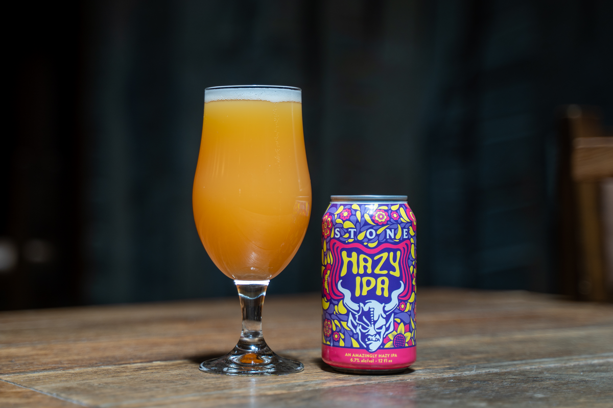 Paquete de 6 cervezas Stone Hazy IPA (latas de 12 oz)