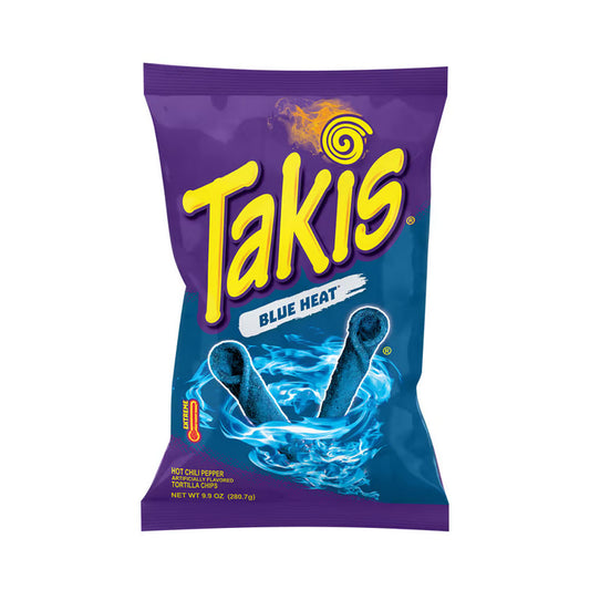 Takis Rolled Blue Heat Tortilla Chips 9.9 oz