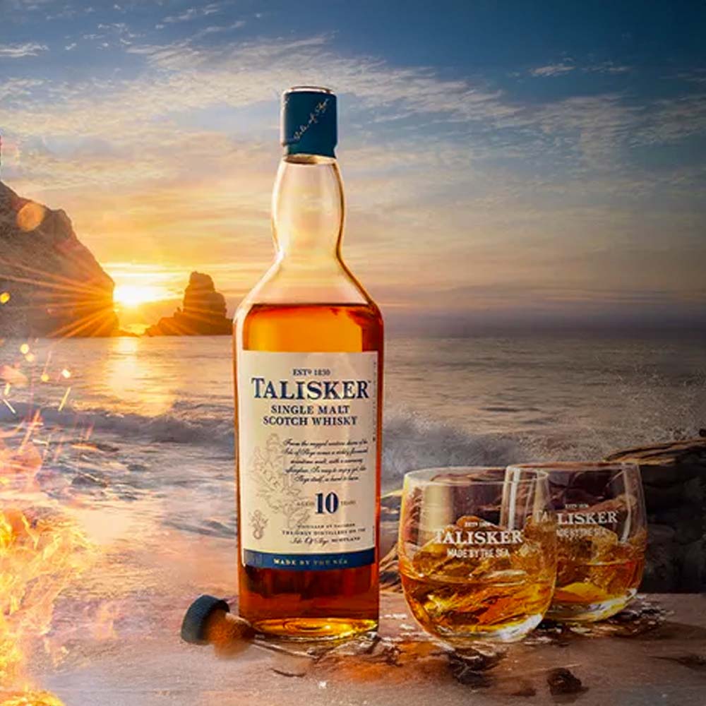 Talisker 10 Year Single Malt Scotch Whisky 750ml