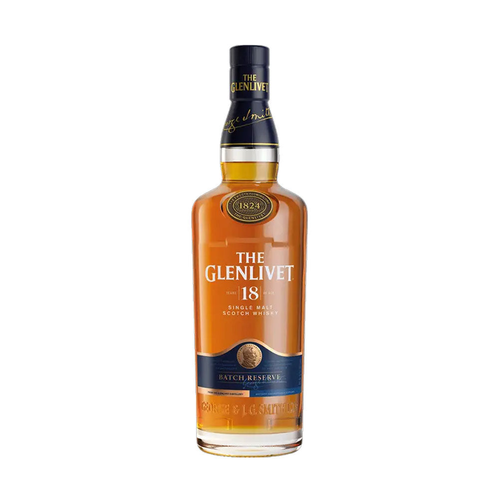 The Glenlivet 18 Year Old Single Malt Scotch Whisky 750ml