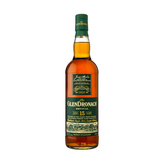 The Glendronach 15 Year Revival Scotch Whisky 750ml