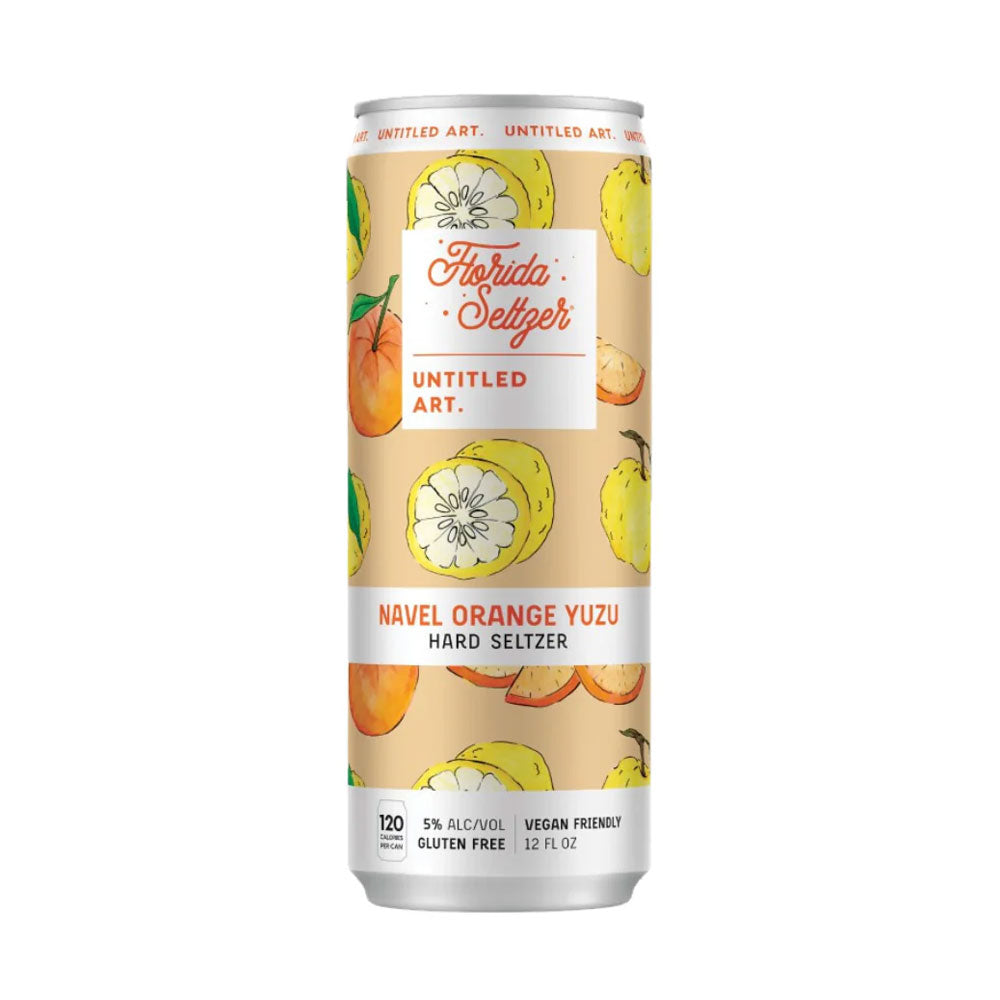 Untitled Art Florida Seltzer Navel Orange Yuzu
