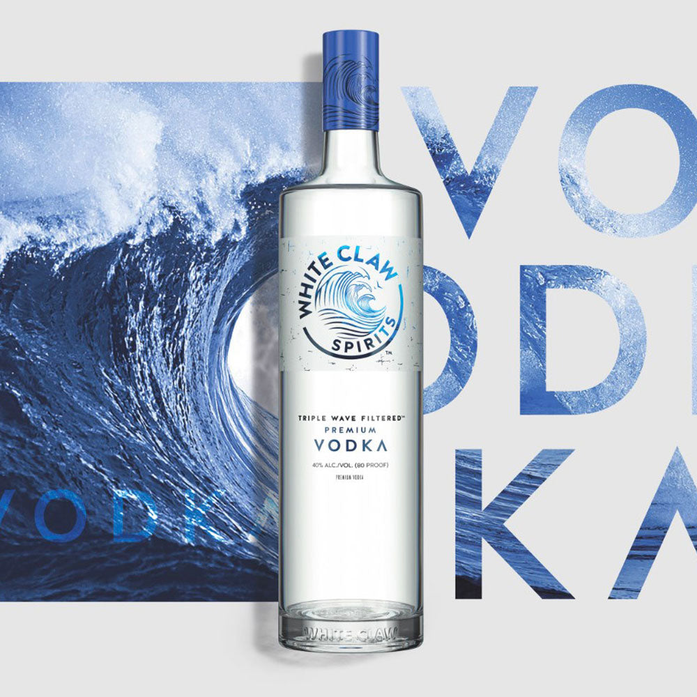 Vodka premium White Claw Spirits de 750 ml