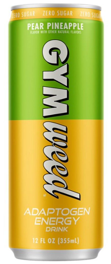 Gym Weed Pear Pineapple Energy 12oz image 0