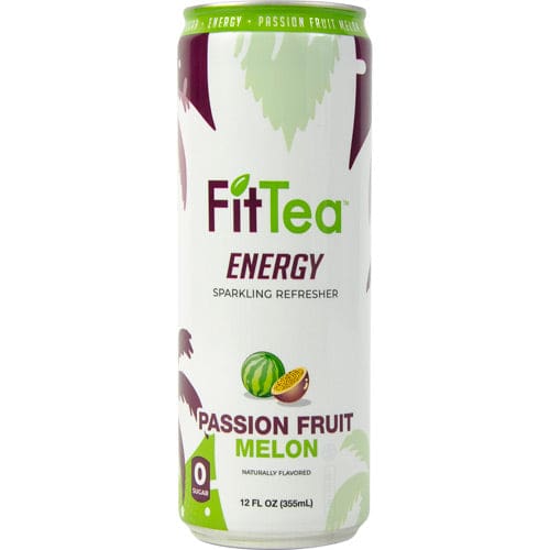 FitTea Energy, Passion Fruit Melon 12oz image 0