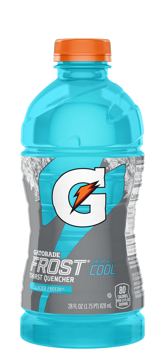 Gatorade Frost Crisp & Cool Thirst Quencher Glacier Freeze 28oz image 0