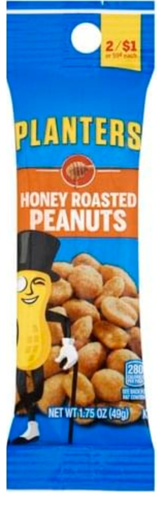 Planters - Honey Roasted Cashews 1.75 oz image 0