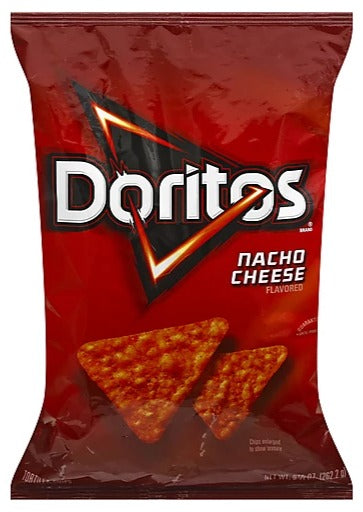 Doritos Nacho Cheese Flavored Tortilla Chips 9.25 oz image 0