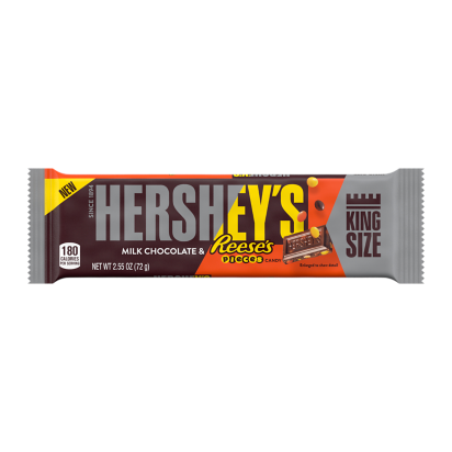 HERSHEY'S Milk Chocolate with REESE'S Pieces King Size Bar - 2.55 oz image 0