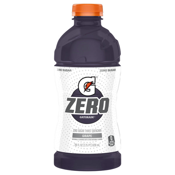 Gatorade Zero Thirst Quencher Sports Drink Grape 28oz image 0