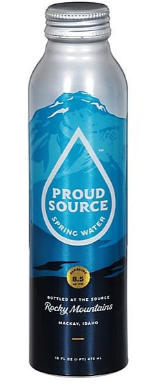 Proud Source Water Natural Alkaline Spring Water 25.3oz image 0