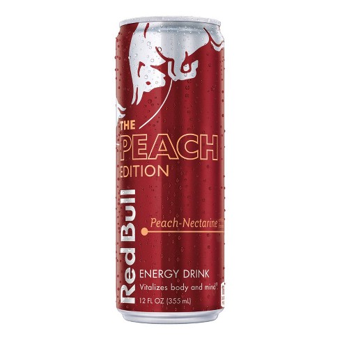 Red Bull Peach Energy Drink 12oz image 0