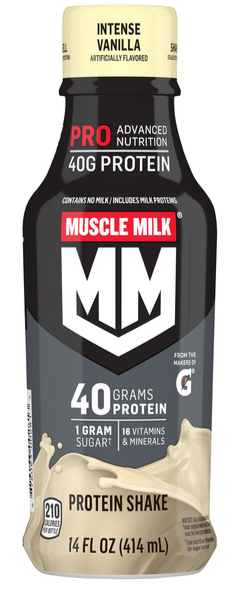 Muscle Milk Pro Series Intense Vanilla 14oz image 0