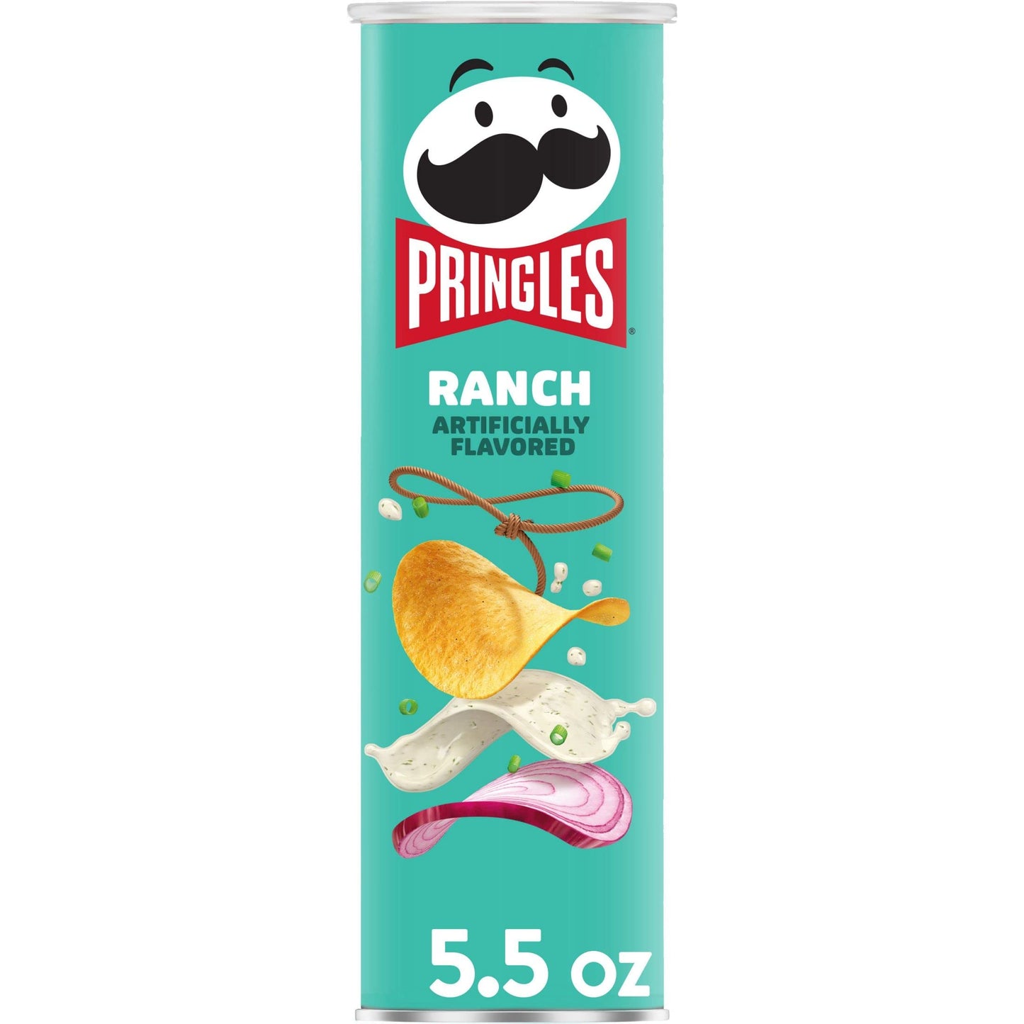 Pringles Potato Crisps Chips Lunch Snacks Ranch 5.5 oz image 0